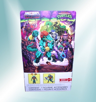 MOTU x TMNT: Turtles of Grayskull Actionfigur Leatherhead 14 cm von Mattel